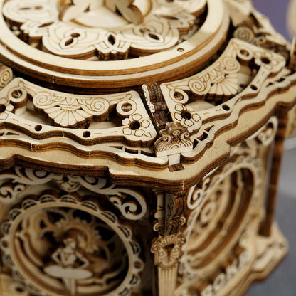 3D Ahşap Puzzle Gizli Bahçe Müzik Kutusu