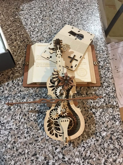 3D Ahşap Puzzle Çello